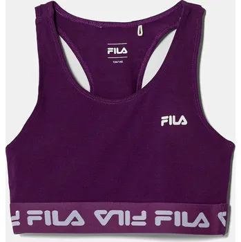 Dámské spodní prádlo Dětská sportovní podprsenka Fila LOHNWEILER FAT0656 fialová 44X, vel. 158-164