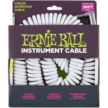 Příslušenství ke zvukové technice Ernie Ball P06045 9 m Rovný - Lomený Nástrojový kabel (Jako nové)