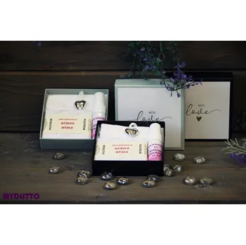 Dárková krabička černá - LOVE