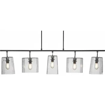 LED Lustr na lanku 5xE14/4,9W/230V 2700K