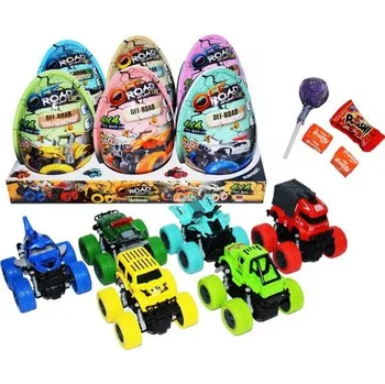 Bonbon XXL Terénní auto 4v1 s cukrovinkou 25 g (6 ks)