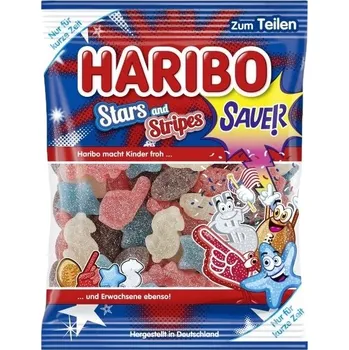 Bonbon Haribo Stars and Stripes 175g