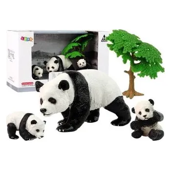 Figurka Figurka panda z młodymi