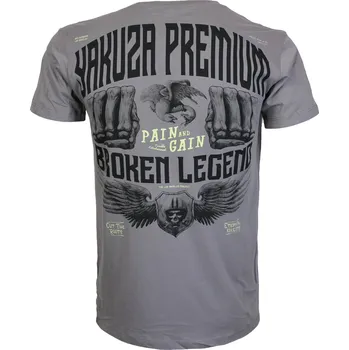 Pánské tričko Pánské triko Yakuza Premium 3906 lilamatt velikost: 5XL