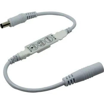 Příslušenství pro LED osvětlení OVLADAČ LED PÁSKŮ 12V/6A S DC KONEKTORY