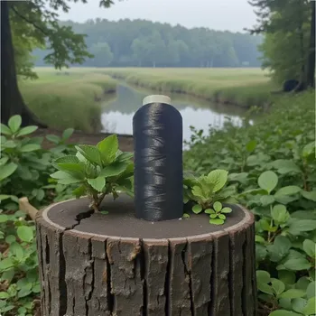 VÁZACÍ NIT NA OČKA PACBAY-NYLON 50M SPOOL - MIDNIGHT BLACK A