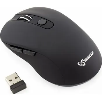 Myš Sbox Wireless Mouse WM-911B black