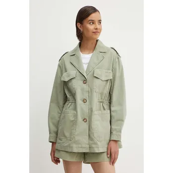 Dámská casual bunda Džínová bunda Pepe Jeans ANNIE PL402425 zelená 77X, vel. M