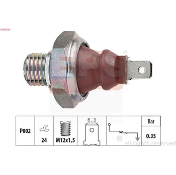 Olejový tlakový spínač EPS 1.800.026