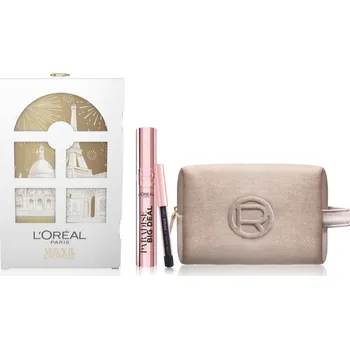 Oční linky L’Oréal Paris Voyage Enchanté L’Oréal Paris Lash Paradise Big Deal objemová a prodlužující řasenka 9.9 ml + kosmetická taška 1 ks