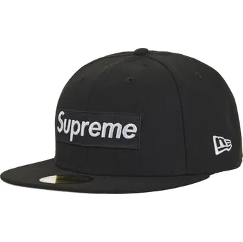 Kšiltovka Supreme MLB Teams Box Logo New Era 59Fifty Cap Black Velikost: 7 3/8