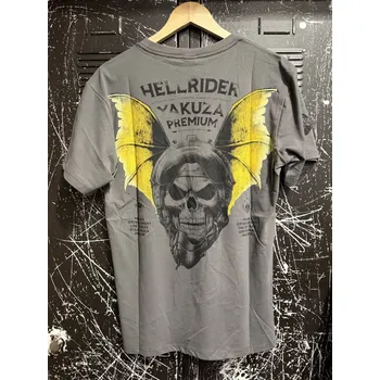 Pánské oblečení Pánské triko Yakuza Premium 4002 dark grey velikost: XL