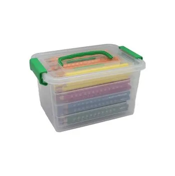 Pastelka Pastelky trojboké EDU - PRIMO JUMBO, tuha Ø 5mm, 120ks (10 x 12 barev), PP box