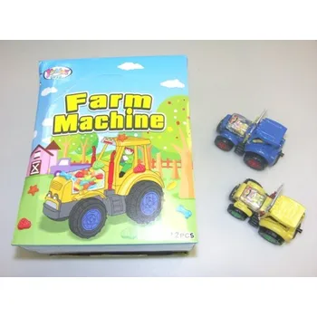 Bonbon Traktor s cukrovinkou 10 g (12 ks)
