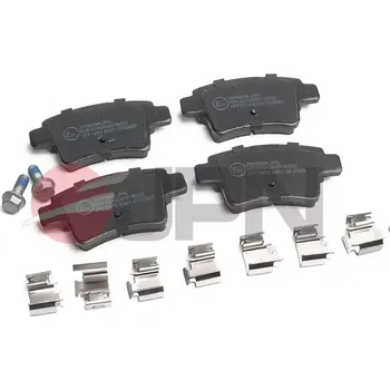 Brzdový systém JPN Sada brzdových destiček JPN 20H9098-JPN