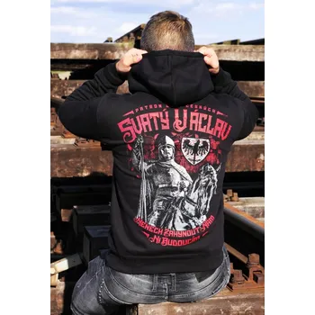 Pánská mikina Pánská mikina Česká krev sv. Václav velikost: 3XL + Doprava zdarma na další nákup