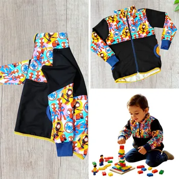 Chlapecká mikina Dětské mikiny na zip 110 116 barevné varianty Velikost: 110/116 Spiderman (širší verze) Dětská mikina na zip