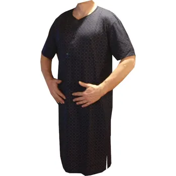 Pánské tričko xcena Noční košile bavlněné s knoflíčky Velikost: M