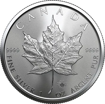 Investiční stříbrná mince 1 Oz Maple Leaf 2020 CANADA