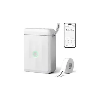 Tiskárna štítků Niimbot Tiskárna štítků D110-M Smart, bílá + role štítků 160 ks