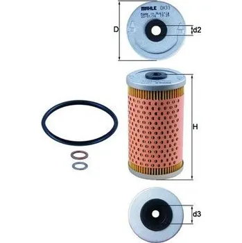Olejový filtr Olejový filtr MAHLE 72011997