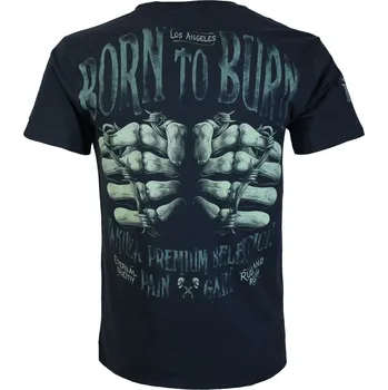 Pánské tričko Pánské triko Yakuza Premium 3915 dark blue velikost: 5XL