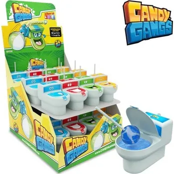 Bonbon Lízátko s práškem v záchodu (24 ks)