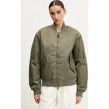 Pánský bomber Bomber bunda Guess Jeans W5RL81.WHAA2 zelená 87X, vel. M