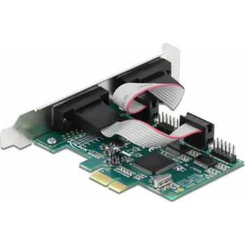 DeLOCK PCI Express karta pro 4 x sériové RS-232, karta rozhraní