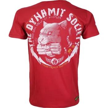 Pánské oblečení Pánské triko Yakuza Premium 3802 red velikost: M