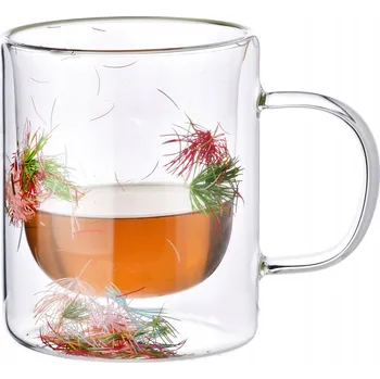 Mondex Skleněný hrnek 400 ml Peter Flowers