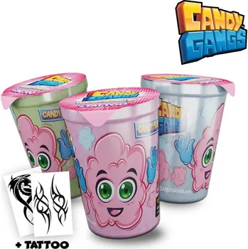 Cukrovinka Cukrová vata s tetovačkou 400ml (12 ks)