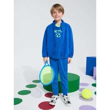 Chlapecká mikina Sinsay - Mikina se stojáčkem Active - modrá - 347FC-55X - 347FC-55X-104