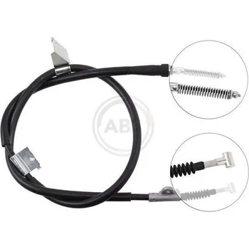 Lanko parkovací brzdy Tažné lanko, parkovací brzda A.B.S. K13697