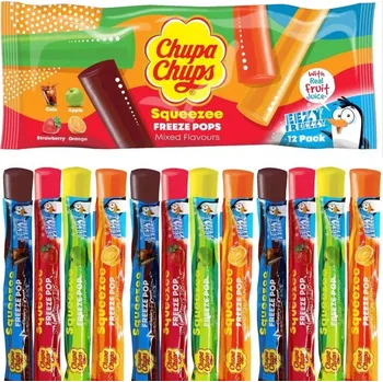 Žvýkačka Chupa Chups - Ice pops ,540 ml 12 ks/obal (15 ks)