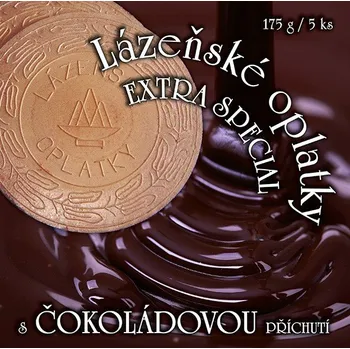 Cukrovinka Lázeňské oplatky extra special s čokoládovou příchutí 175 g (1 ks)
