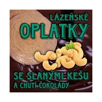 Cukrovinka Lázeňské oplatky se sladidly z rostliny stévie náplń vanilková 175 g (1 ks)