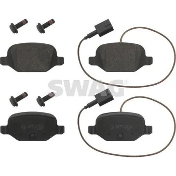 Brzdová destička Sada brzdových destiček, kotoučová brzda SWAG 70 91 6856