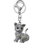 Clayre & Eef Stríbrný prívesek na klíce…