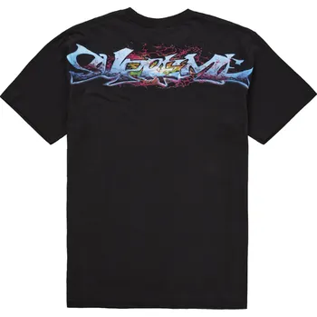 Pánská móda Supreme Tag Tee Black L