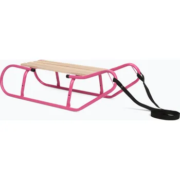 Kovové sáňky HUMBAKA pink