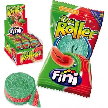 Bonbon FINI ROLLER kyselý pásek - meloun 20 g (40 ks)