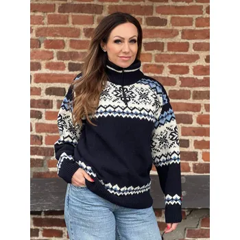 Pánský svetr Nordlys of Norway Norský svetr Turist - Marine Velikost: S