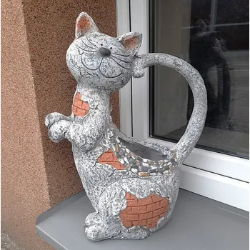 Zahradní dekorace Obal kočkal MG design cihly