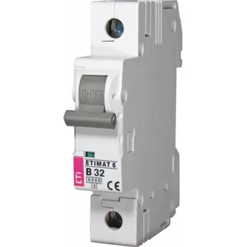 vypínač Automatický spínač Eti MAT6, 1P, C, 20A, 6kA