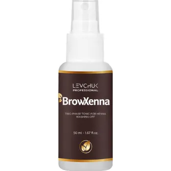 Barva na řasy a obočí Brow Xenna Two-Phase Tonic for Henna Washing Off – fixátor henny Objem: 50 ml