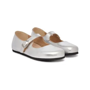 Dámské baleríny Baleríny Birkenstock Santa Clarita 1030679 Stříbrná 42