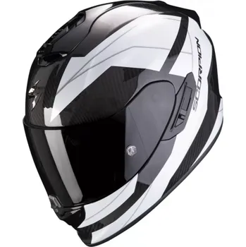 Helma na motorku Scorpion Exo Exo-1400 Carbon Air Legione bílá, XXL