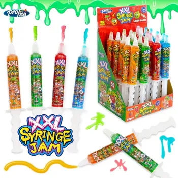 Cukrovinka Injekční stříkačka XXL- ovocný gel (20 ks)