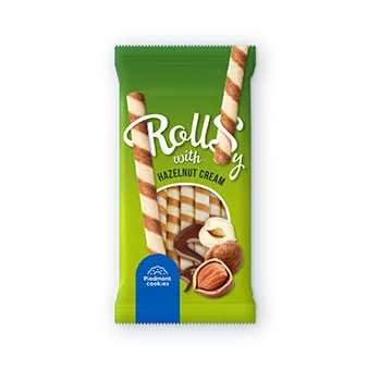 Vaflové trubičky s náplní lískooříškovou 160g (28 ks)